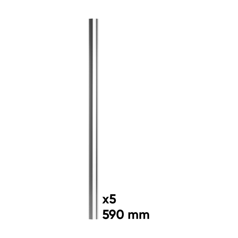 Conjunto de puxadores JBM (18020) para a Série 526 - Prateado