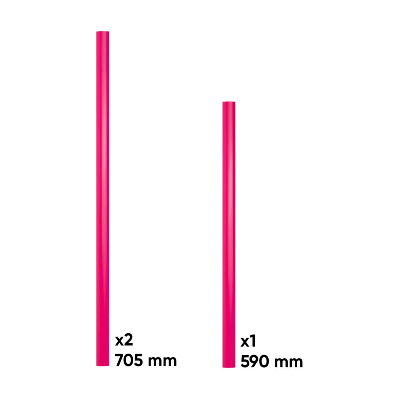 JBM (18026) Juego De Manetas Para Serie525 - Rosa