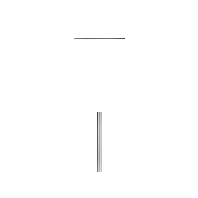 Juego de manijas JBM (18028) para Serie 525 - Plata