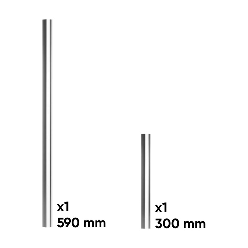 Juego de manijas JBM (18036) para la serie 524 - Plata