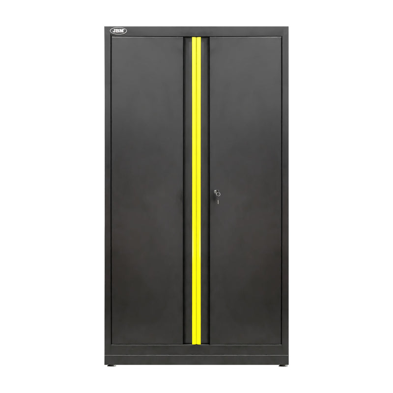 JBM (18105Y) Two-Door Tall Cabinet - Yellow
