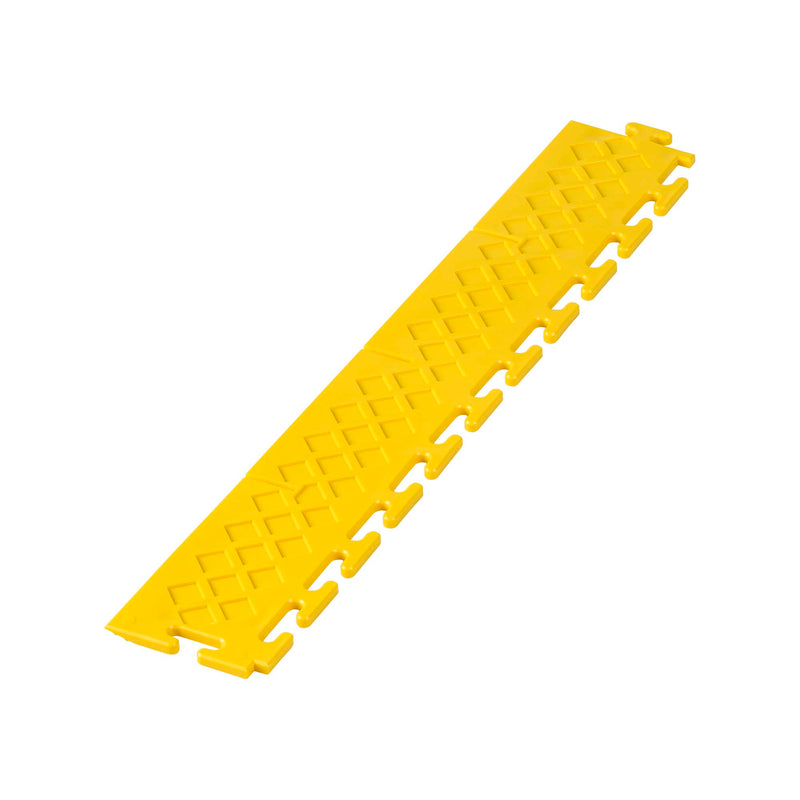 JBM (18304) Perfil para borde de baldosa de PVC amarillo