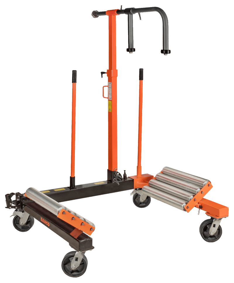 Gato hidráulico de ruedas Bahco (BH8AC3-1500A) para maquinaria agrícola y de construcción pesada de 1,5 T