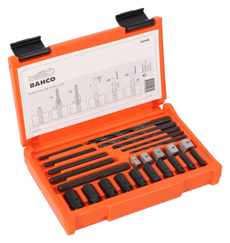 Conjunto extrator de pinos Bahco (1418S)