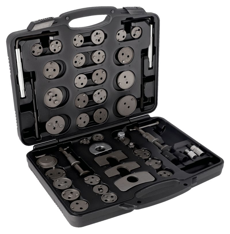 Bahco (BBR300P50) Juego de herramientas universales para pinzas de freno de 50 piezas