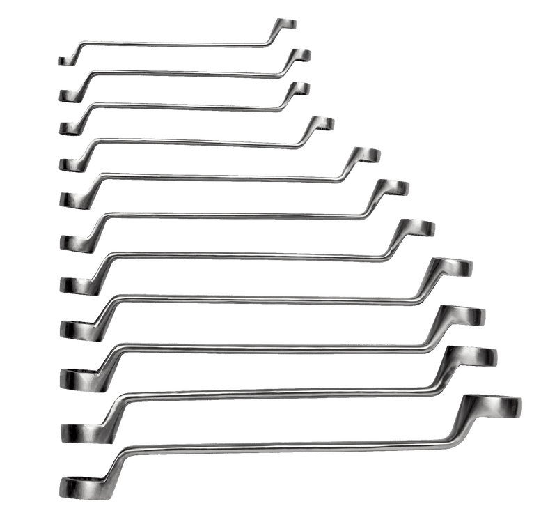 Conjuntos de chaves de fendas dupla estrela de aço inoxidável métrico Bahco (SS011-11-3) - 11 peças