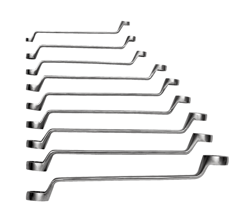 Conjuntos de chaves de fendas dupla estrela de aço inoxidável métrico Bahco (SS011-9-3) - 9 peças