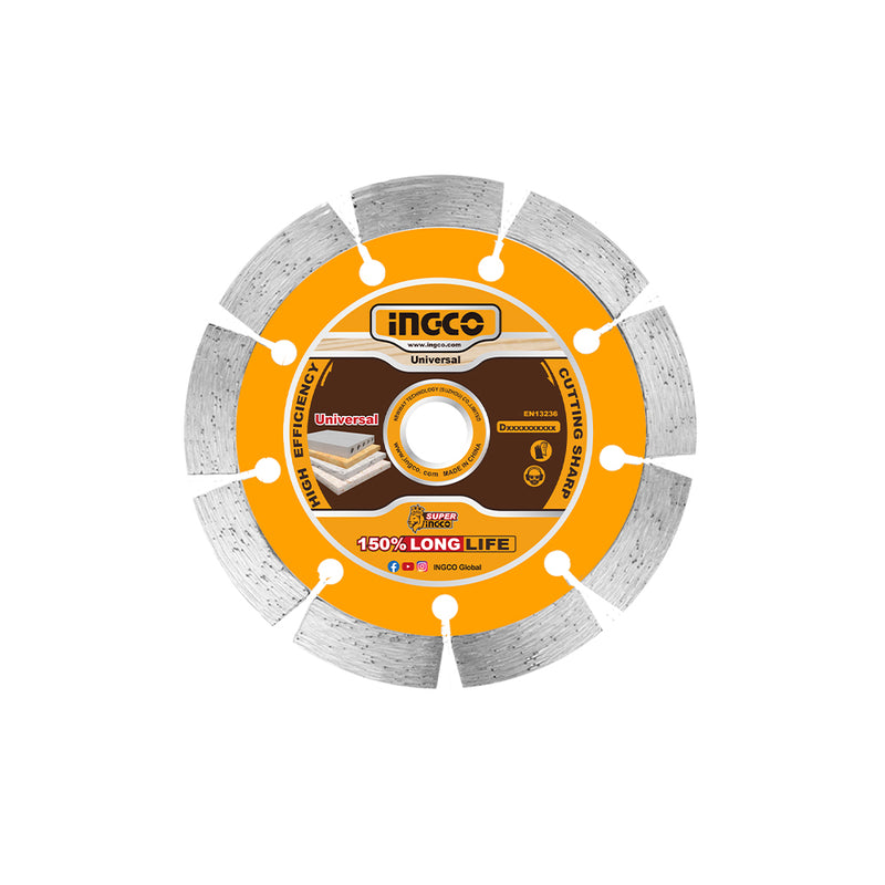 INGCO (DMD0123013) 230mm Segmented Diamond Disc With 12mm Insert
