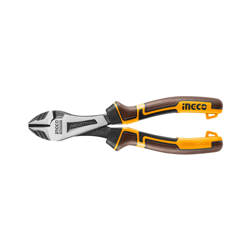 Alicate de corte lateral profissional INGCO (HHHDCP28180) de 180 mm com alta alavancagem