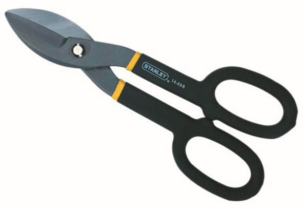 Tijeras de hojalatero bimateriales rectas Stanley (2-14-556)