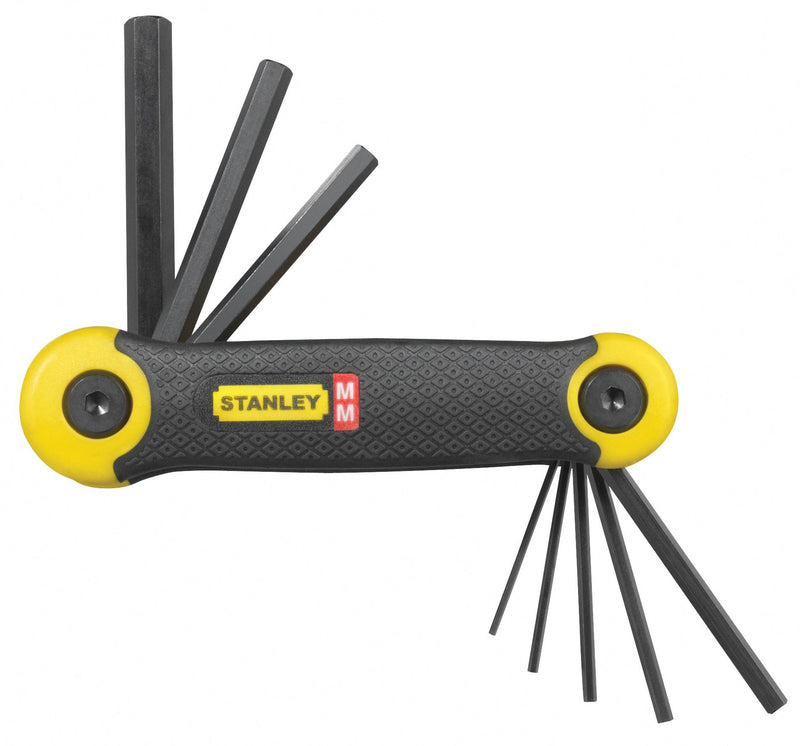 Stanley (2-69-264) Hex Key Metric Folding Set (8 pc.)