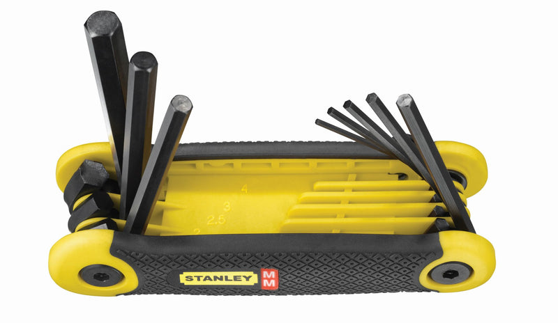 Stanley (2-69-264) Hex Key Metric Folding Set (8 pc.)
