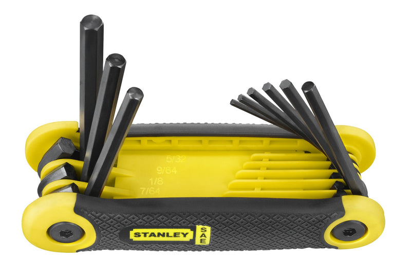 Stanley (2-69-265) Hex Key SAE Folding Set (9 pc.)