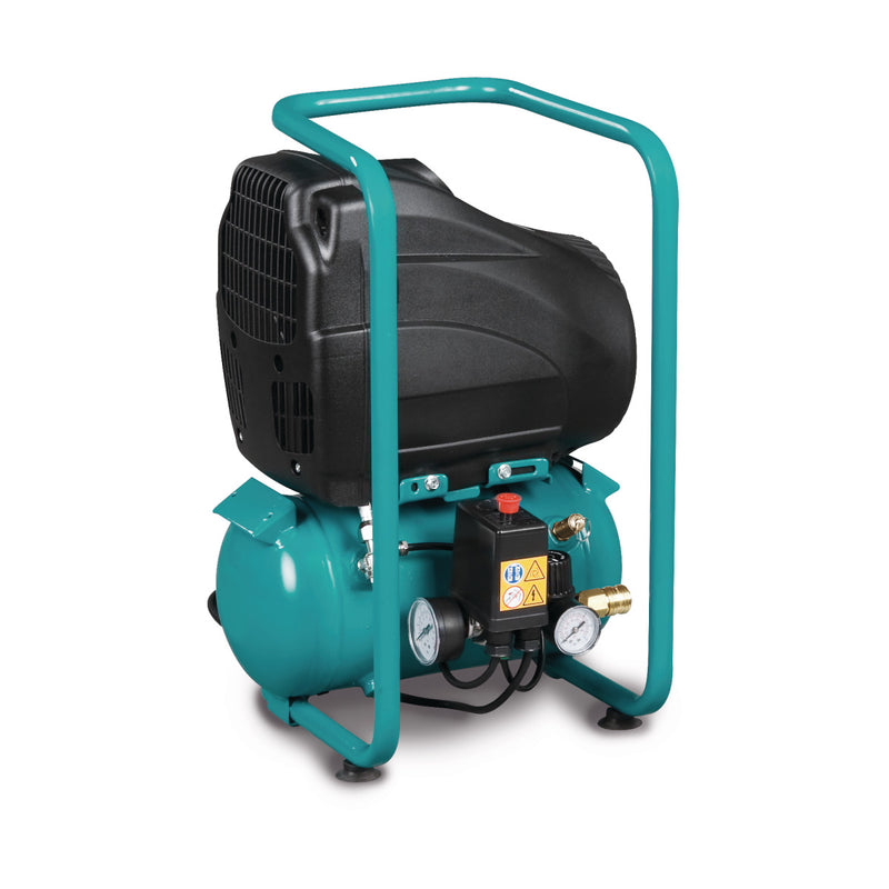 Aircraft (2001210) Mobile 201 OF E Silent Oil-Free Air Compressor 6L 8bar
