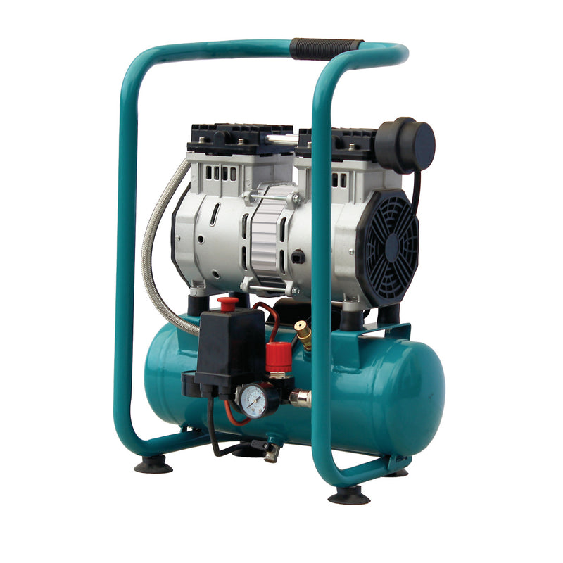 Aircraft (2001221) HANDY SILENCE 221 OF E Silent Oil-Free Air Compressor 6L 8bar