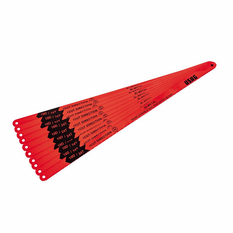 USAG (200 C/10 PCS) Spare Blade For Hacksaw (Pack Of 10 Pcs.)
