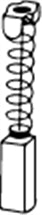 Par de escobillas de carbón n.° 5 7x18x16 Cb203