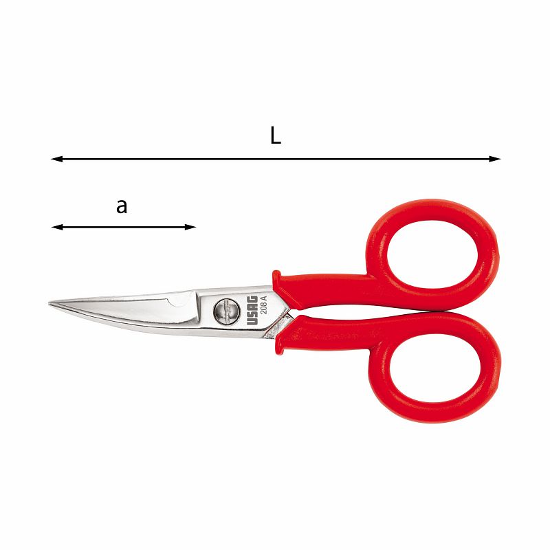 USAG (208 A) Tesouras para eletricistas