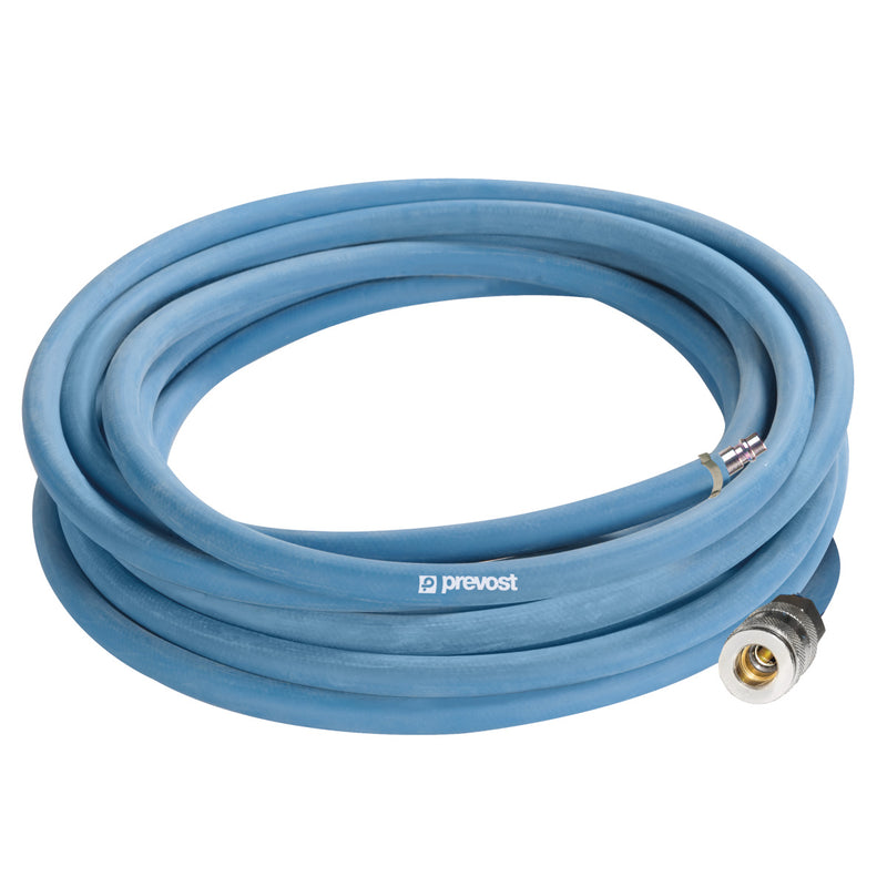 (2100110) Antistatic compressed air hose with coupling and grommet 9x16mm, 10 m, with coupling and barb