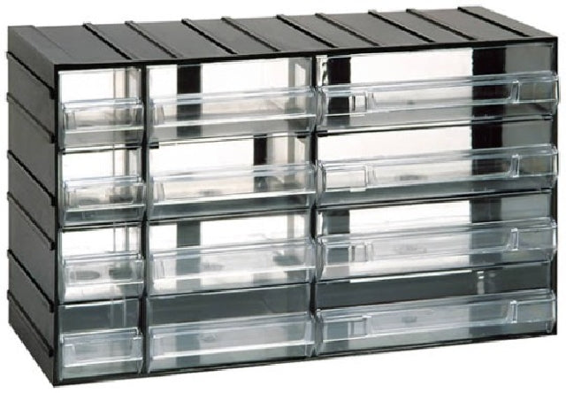 Gabinete de plástico, 12 cajones - MADER®
