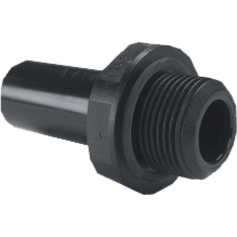 (2152212) Male stem adaptor (POM) 22mm OD / G½" OT