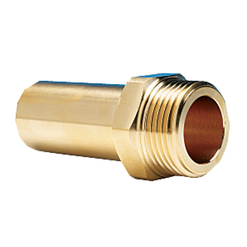 (2153415) Adaptador de vástago macho (latón) 15 mm de diámetro exterior / R½" de diámetro exterior