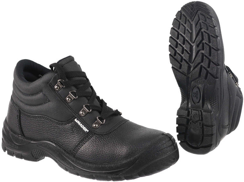Zapato de seguridad, suela/puntera de acero, S3P-SRC, SN1273, n.º 45 - MADER®