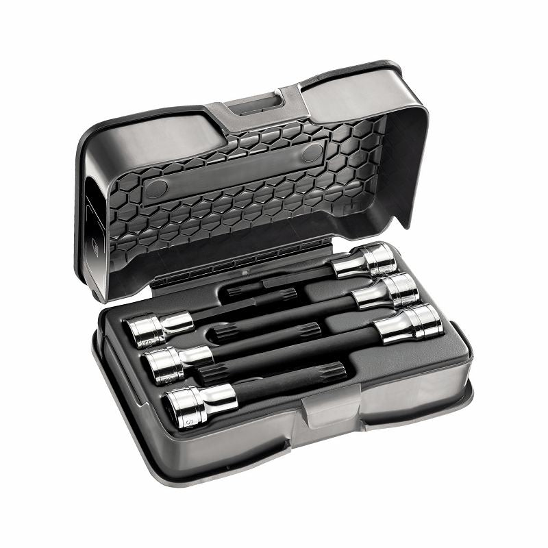 USAG (233 1/2 NXZN/C6) Sortido com bits de encaixe para parafusos XZN em estojo ABS (6 unidades)