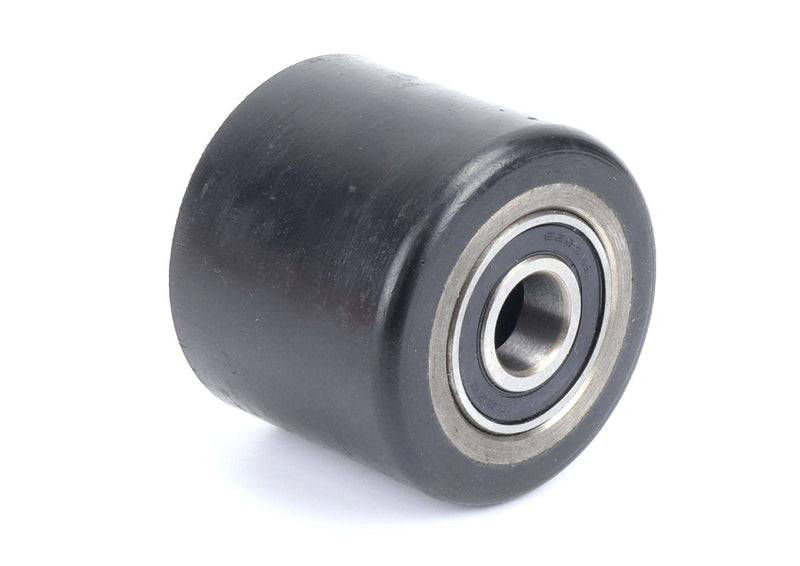 Front Wheel Pu Black Ø80x70mm Powered