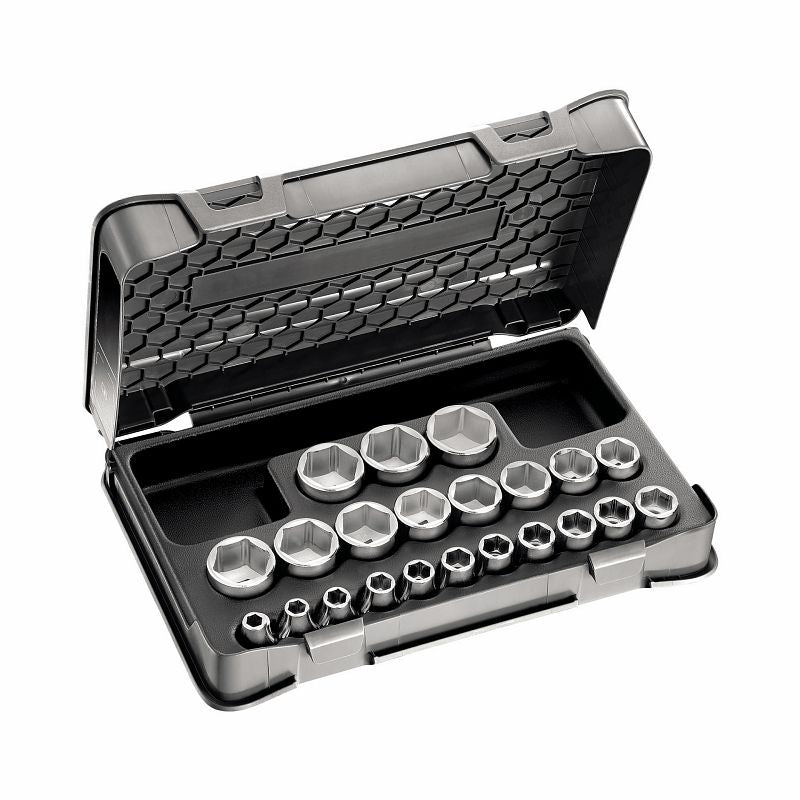 USAG (519/235CEN) Assortment With Hexagonal Sockets In Abs Case (22 Pcs.)