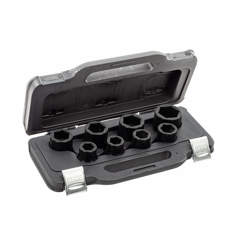 USAG (235 3/4 M/C8) Sortido com encaixes de impacto hexagonais curtos (8 unidades)
