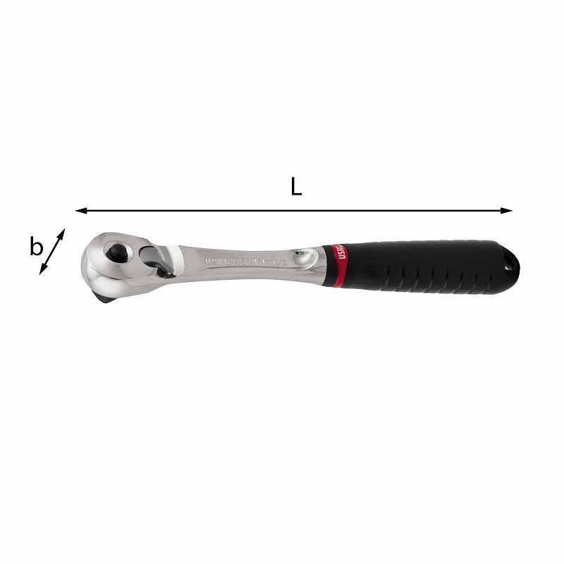USAG (237 1/2 BP) Reversible Ratchet With Socket Retaining System