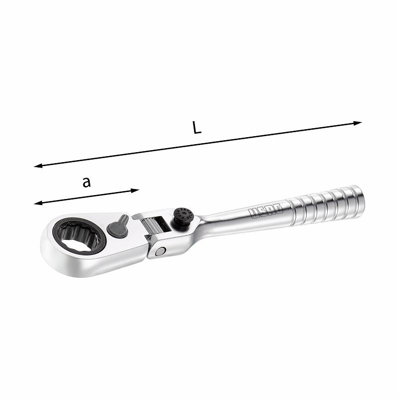 USAG (237 1/4 FK) Reversible Ratchet For Short Sockets