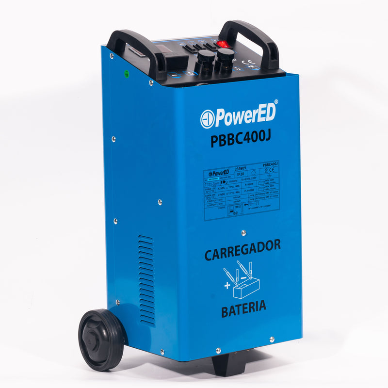 Carregador Baterias Boost 12/24V 40A 400A PowerED (PBBC400J)