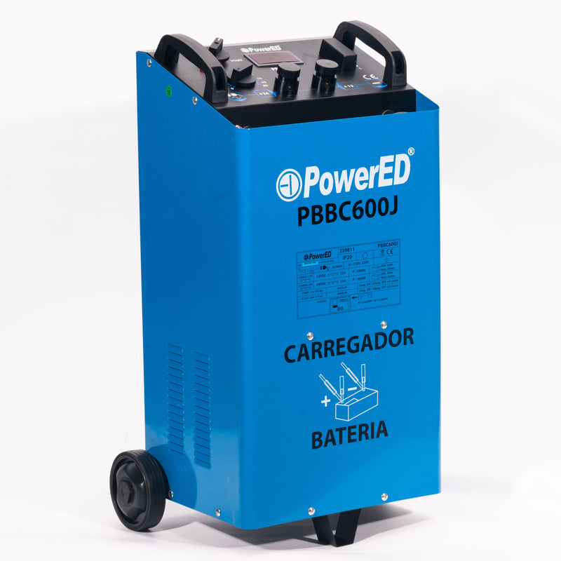 Carregador Baterias Boost 12/24V 52a 600A PowerED (PBBC600J)