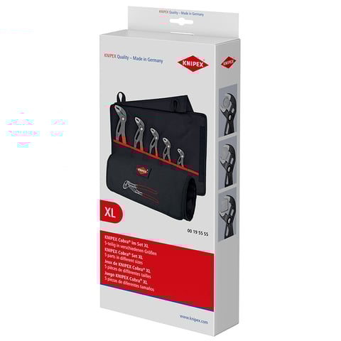 Conjunto Knipex (00 19 55 S5) Cobra com 5 peças