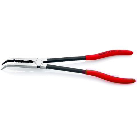 Alicate de bico longo Knipex (28 81 280) com perfis transversais