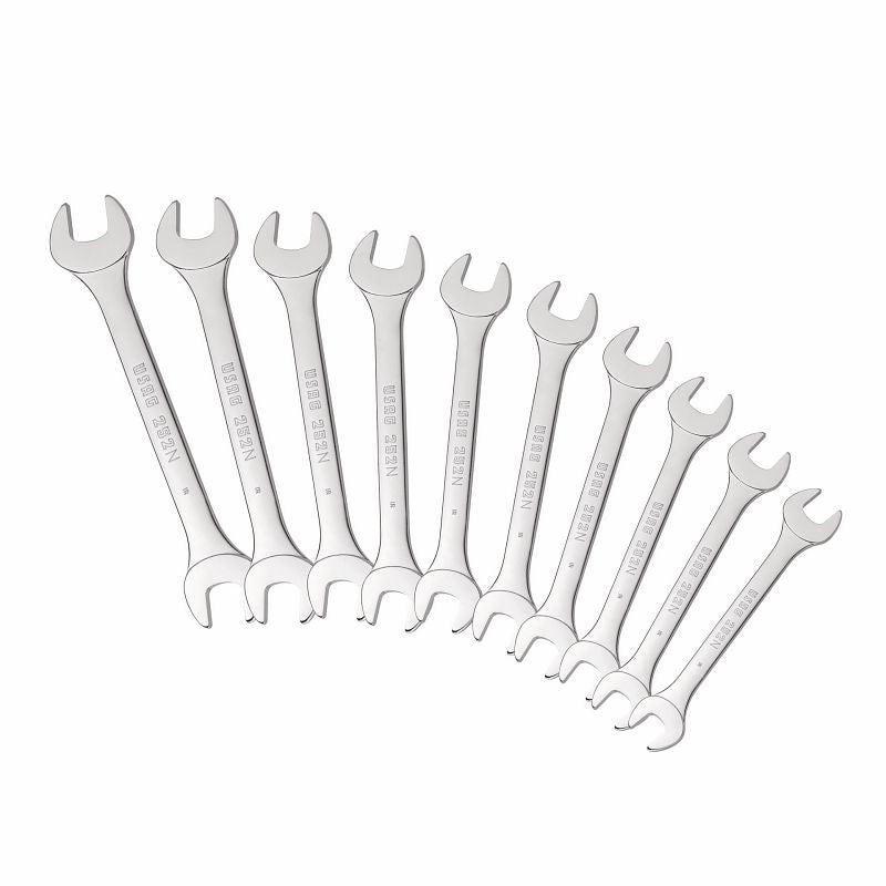 USAG (252 N/SE10) Conjunto de 13 chaves de bocas abertas de ponta dupla