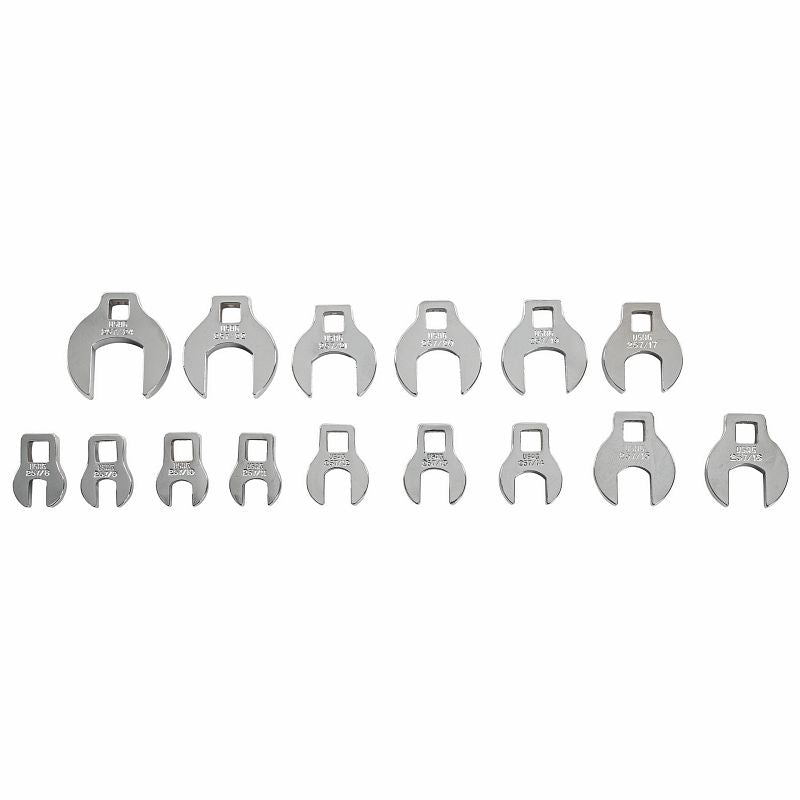 USAG (257 3/8 SE15) Set Of 15 Crow-Foot Wrenches