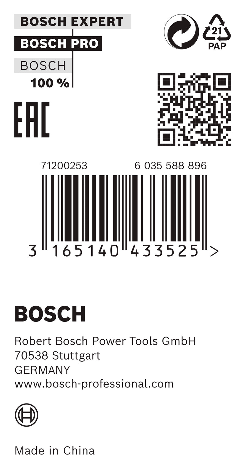 Bosch Reducing Ring H 20x15,875-0,8