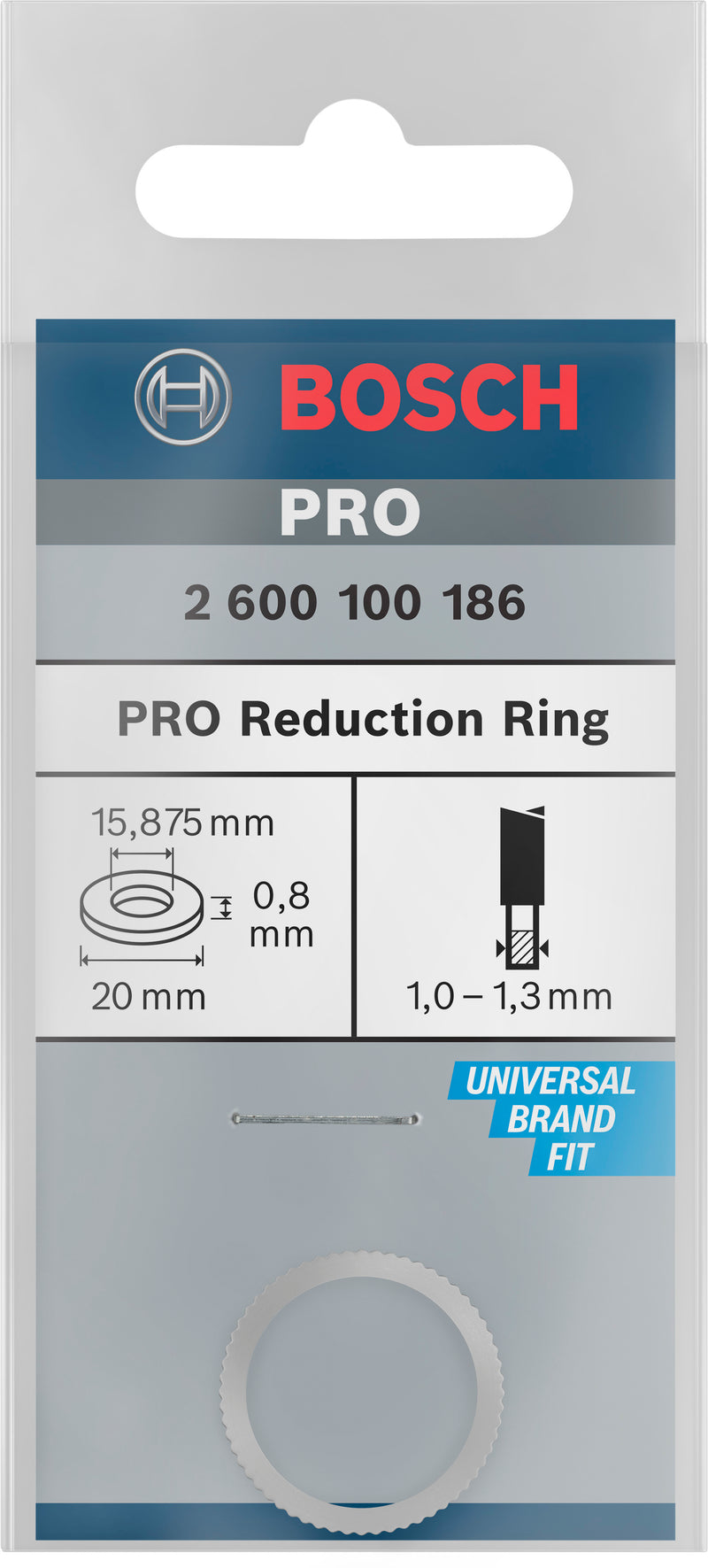 Bosch Reducing Ring H 20x15,875-0,8