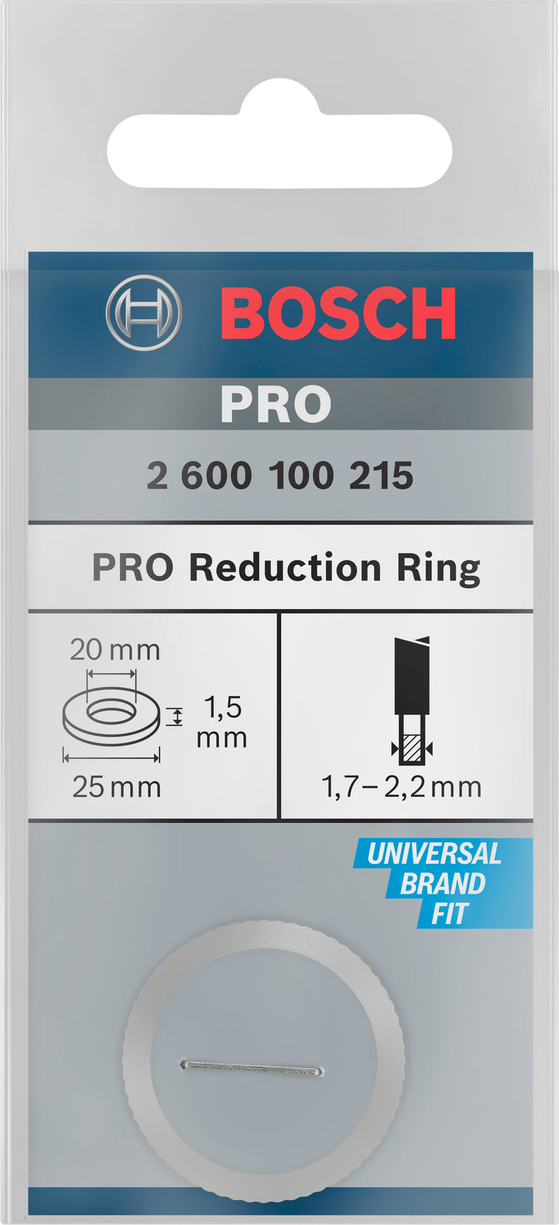 Bosch Reducing Ring H 25x20-1,5
