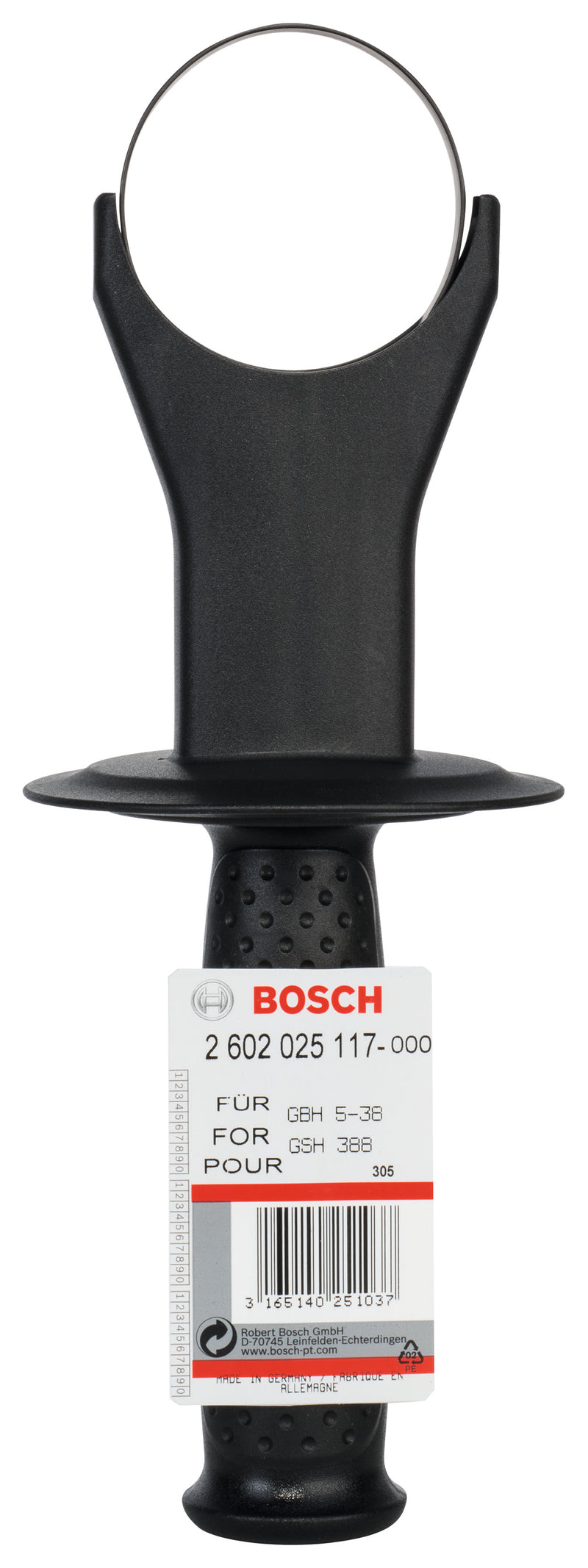 Bosch Auxiliary Handle ZUSATZHANDGRIFF+E133