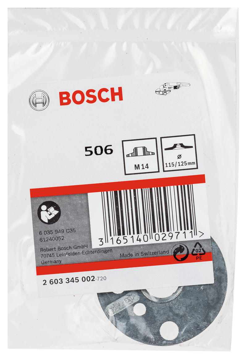 Porca redonda Bosch 115/125mm,1x