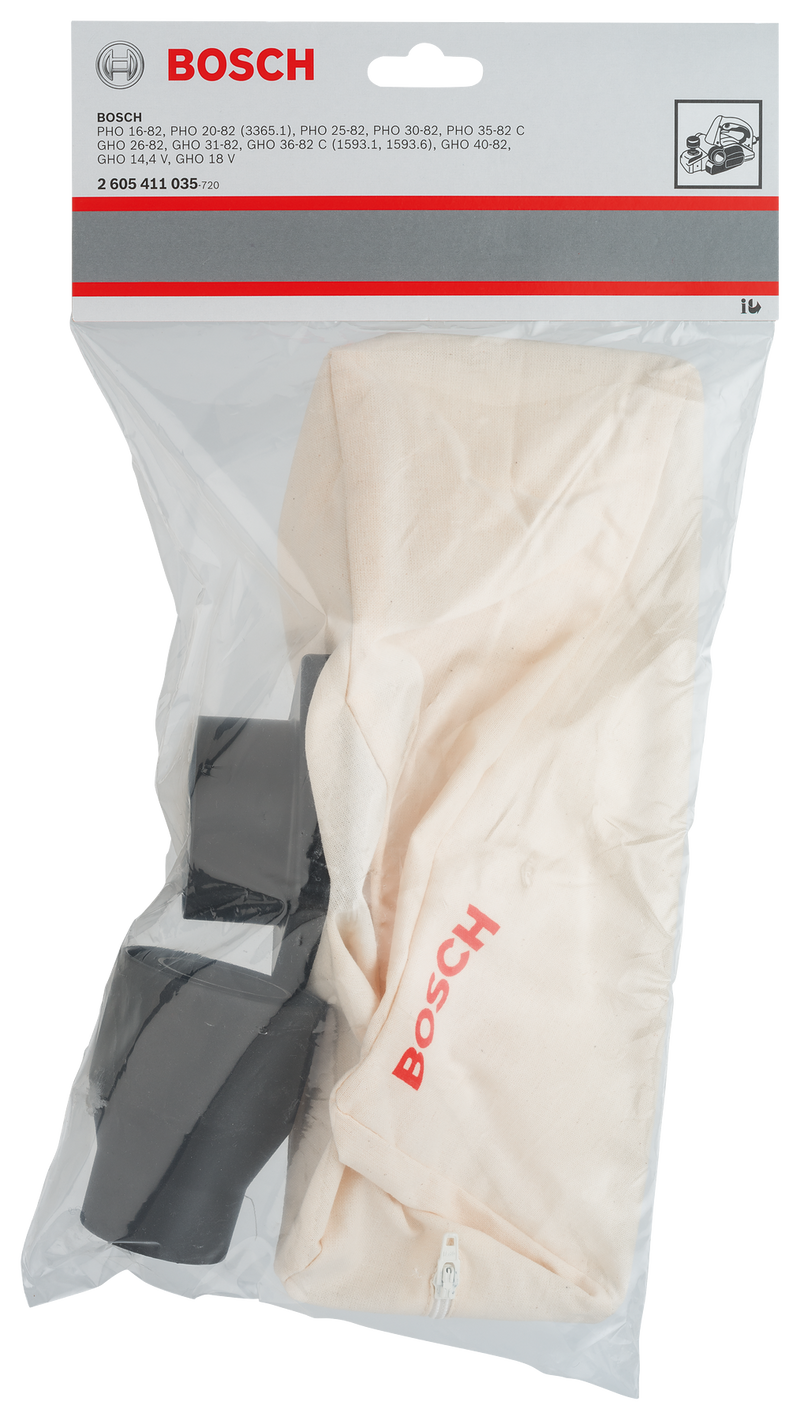 Bosch DUST BAG AND ADAPTOR