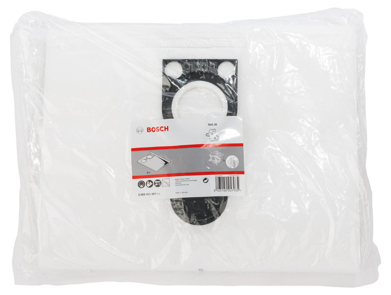 Bosch DUST BAGS 5PK GAS25