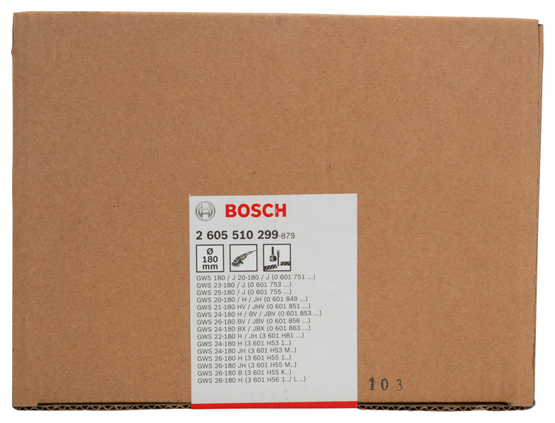 Bosch 180 cutoff guard for GWS and PWS