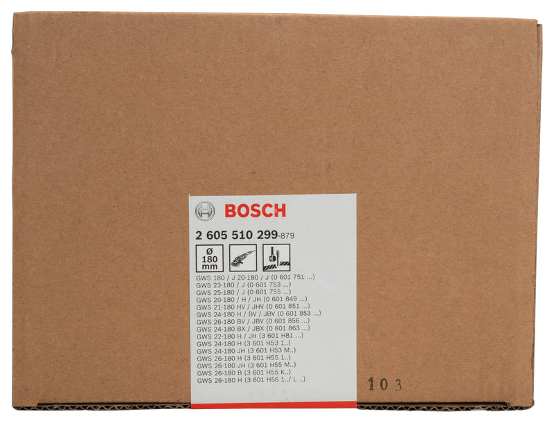 Bosch 180 cutoff guard for GWS and PWS