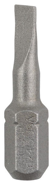 Bosch Extra-hard screwdriver bit . S 0.6x4.5, 25 mm