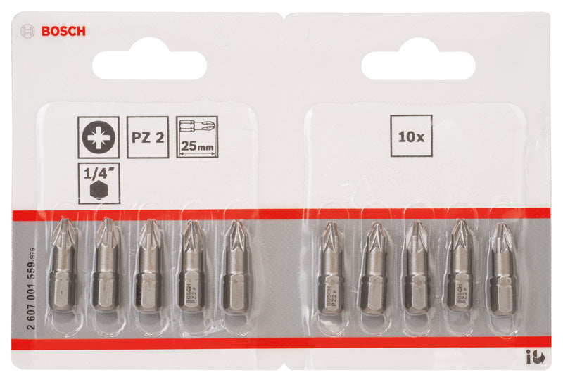 Bosch PZ2 (25 mm) x 10